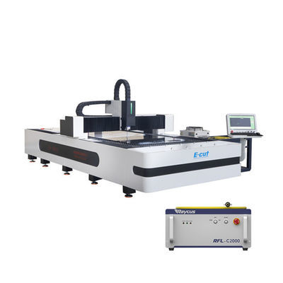 Découpeuse à niveau dominant servo de laser de fibre de la précision 1.5kw pour le tissu