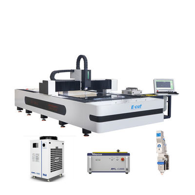 Contrôle de Cypcut de découpeuse de laser de fibre du moteur servo 1000w