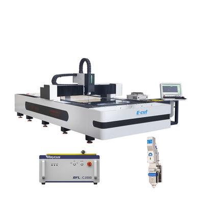 découpeuse de laser en métal de la fibre 1000w avec la tête de WSX/Raytools